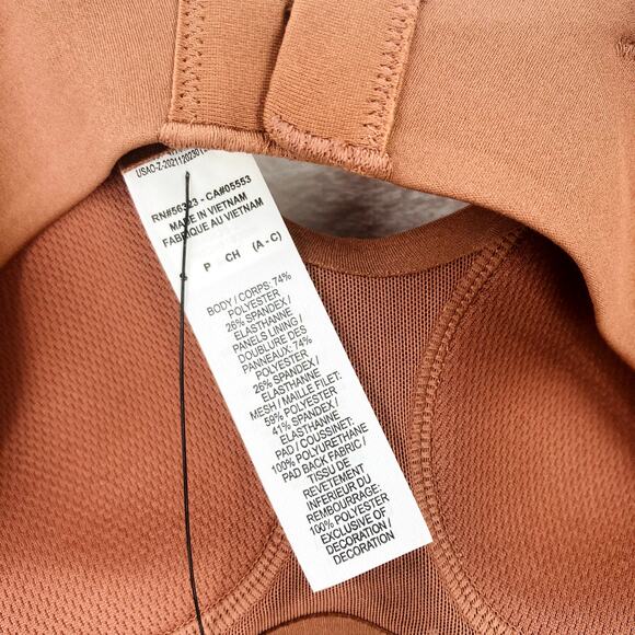 Nike Alate Sports Bra Size Small A/C Minimalist Low Support Padded Copper NWT - Picture 11 of 11